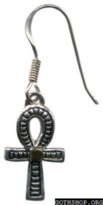 Серьги Анкх