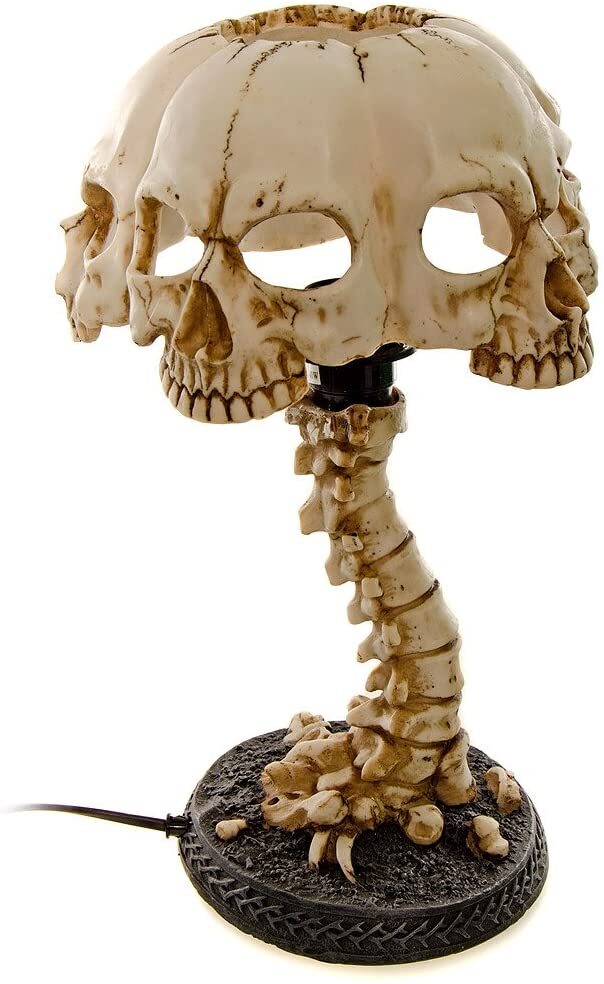 Лампа настольная Череп