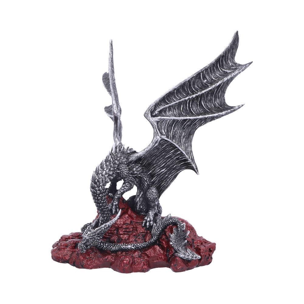 Фигурка Дракон Хамсин (серебро)