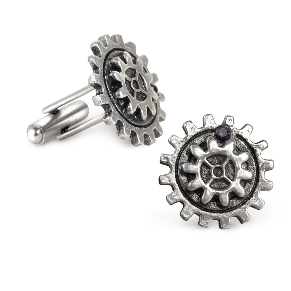 Запонки зубчатые колеса империи